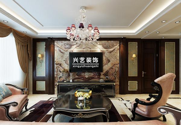 萬達(dá)華府歐式風(fēng)格135㎡